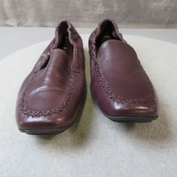 Authentic Prada Brown Leather Flats