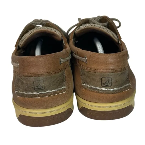 B8 Mens Sperry Topsider Billfish 3 Eye Leather Boat Shoes 15