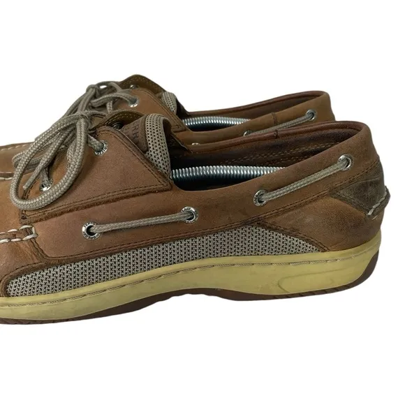 B8 Mens Sperry Topsider Billfish 3 Eye Leather Boat Shoes 15