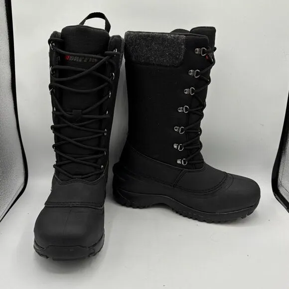 Baffin Jess Women's Black Insulated Winter Snow Boots Size Sz 7