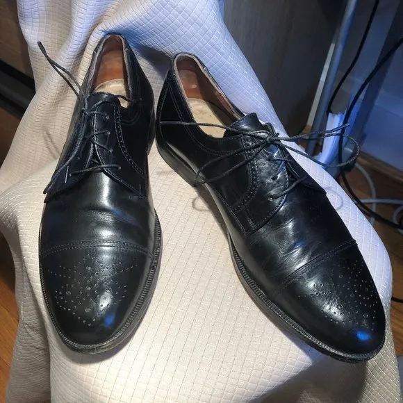 Bally Barlington, black men leather shoes, 8