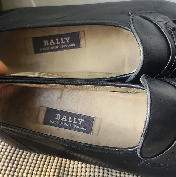 Bally Black Leather Shoes