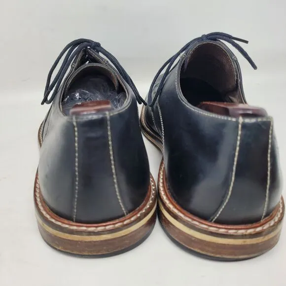 Banana Republic DIGBY BROGUE BLACK Leather Oxford Dress Casual Shoes Mens Sz 8