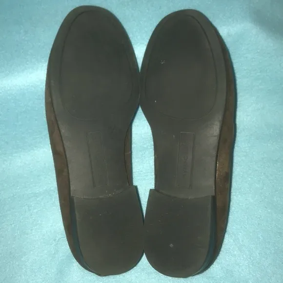 BANDOLINO Lehain brown suede slip on loafer flats made in Italy NEW size 6