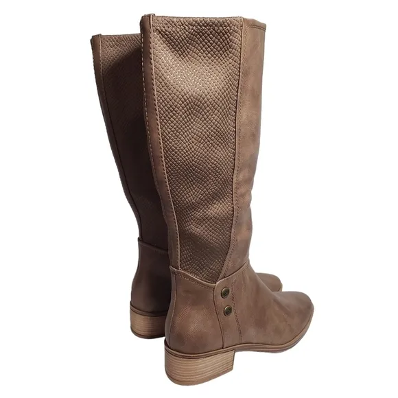 Baretraps Madelyn Mushroom Tall Boots Sz 9.5M