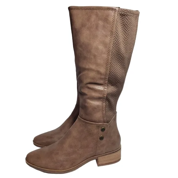 Baretraps Madelyn Mushroom Tall Boots Sz 9.5M