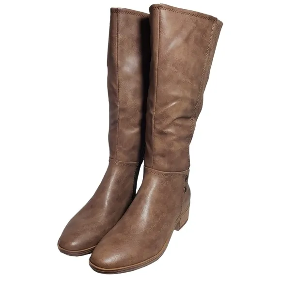 Baretraps Madelyn Mushroom Tall Boots Sz 9.5M