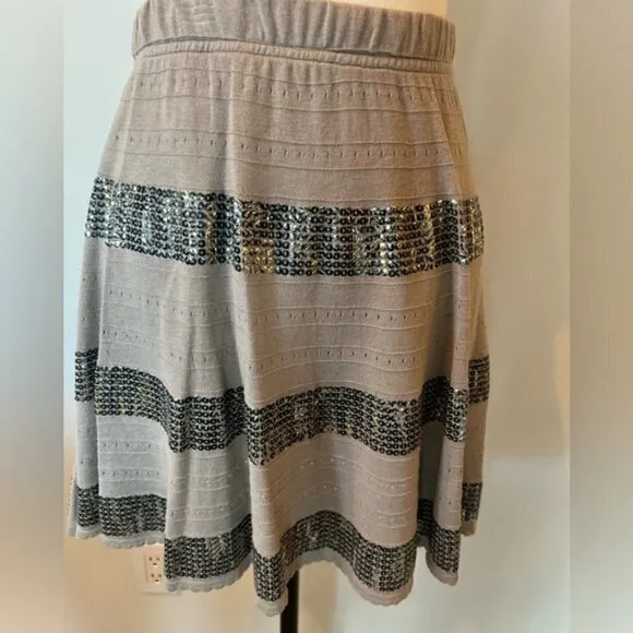 BCBGMaxAzria sequin skirt