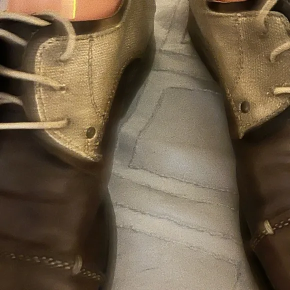 Bed Stu Cap Toe Canvas Detail Shoes Sz 10
