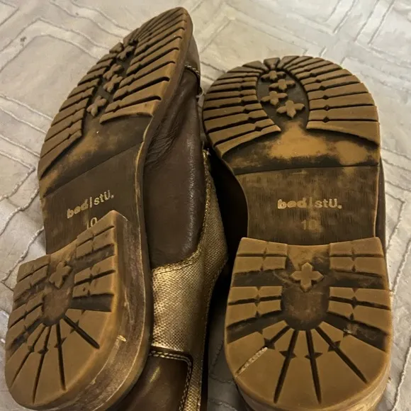 Bed Stu Cap Toe Canvas Detail Shoes Sz 10
