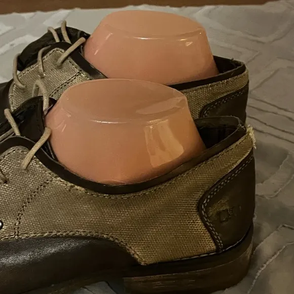 Bed Stu Cap Toe Canvas Detail Shoes Sz 10