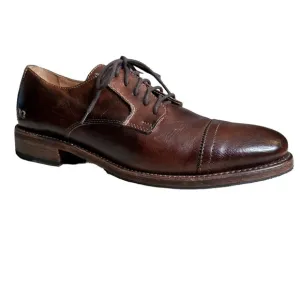 BED STU Cobbler Series Men's Brown Leather Oxfords. Size 10
