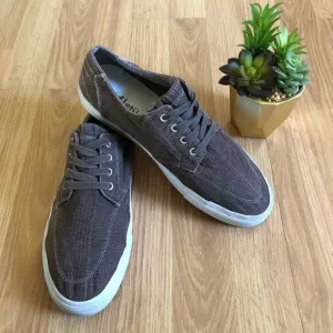 BED STU Brown Distressed Canvas Shoes