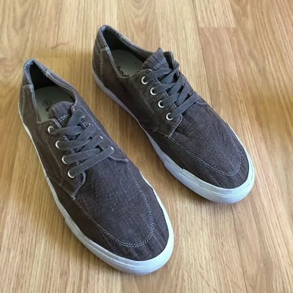 BED STU Brown Distressed Canvas Shoes