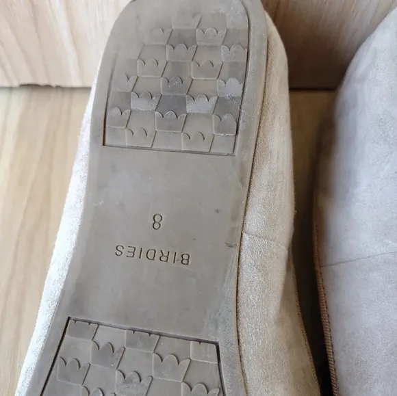 Birdies the starling smoking loafer tan leather flats women's sz 8