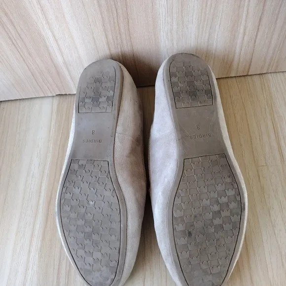 Birdies the starling smoking loafer tan leather flats women's sz 8