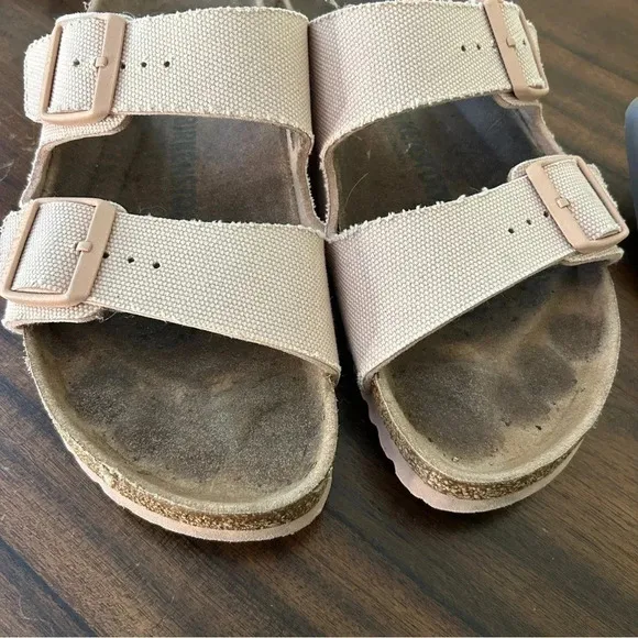 Birkenstock Arizona Vegan in Soft Pink
