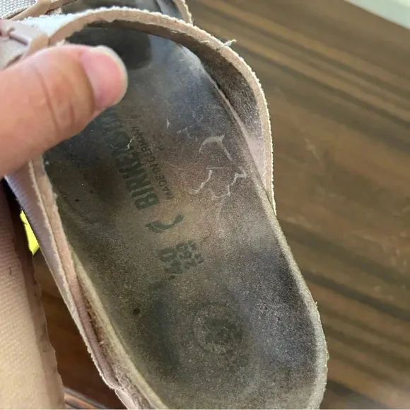Birkenstock Arizona Vegan in Soft Pink