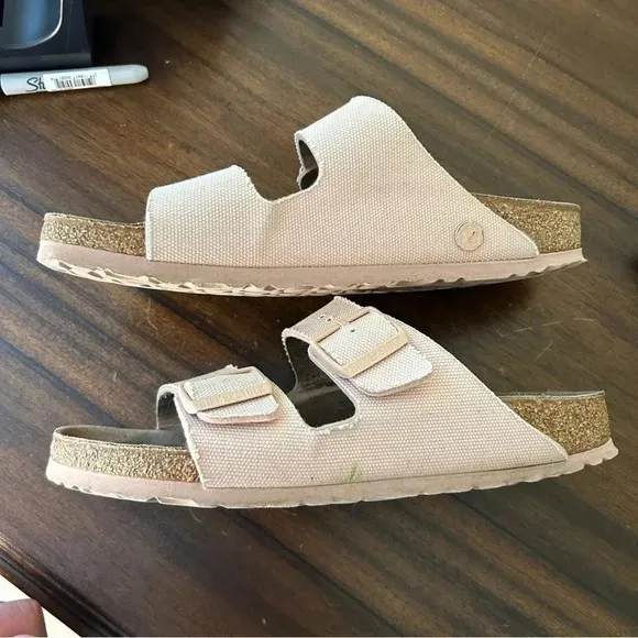 Birkenstock Arizona Vegan in Soft Pink