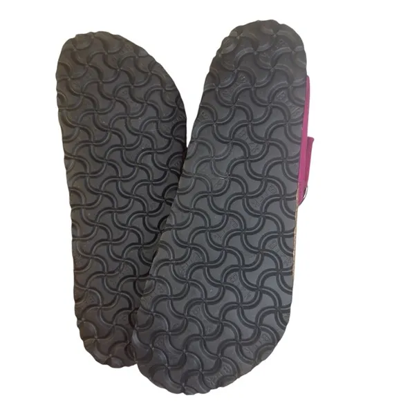 Birkenstock New w/out Box Gizeh Big Buckle Festival Fuchsia Oiled Leather Sz 41