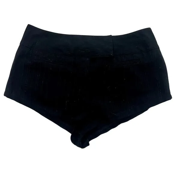 Black Micro Shorts Size S