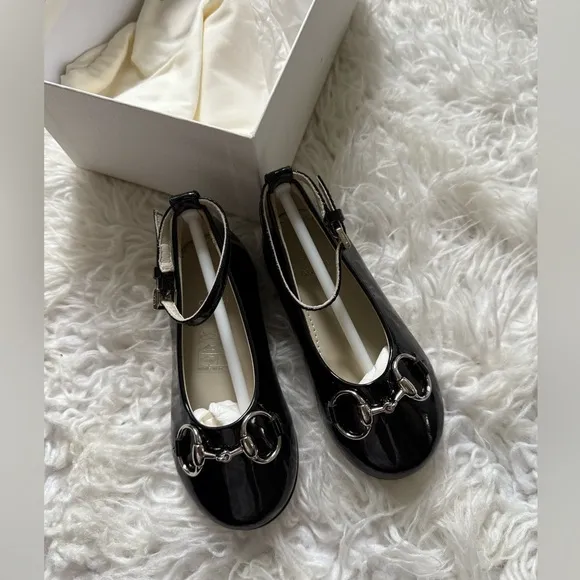 Black Patent Leather Mary Jane Shoes