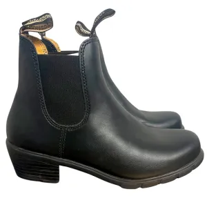 Blundstone Women’s Leather Boots Black Heeled Size 9.5 US