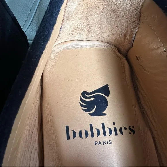 Bobbies Paris Lewis Black Italian Suede Loafers Sz 46 US 12 Driving Shoes Soft