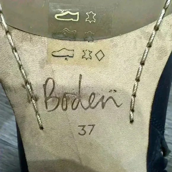 Boden Women's Heeled Boots Navy