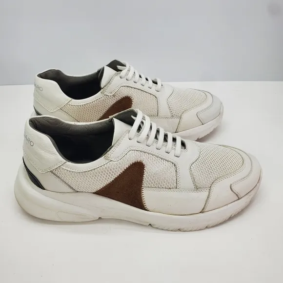 Bolongaro Trevor Sneakers Men's Size 10 Shoes 44 EU White 4267