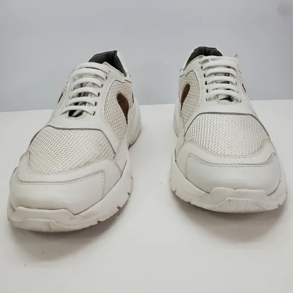 Bolongaro Trevor Sneakers Men's Size 10 Shoes 44 EU White 4267