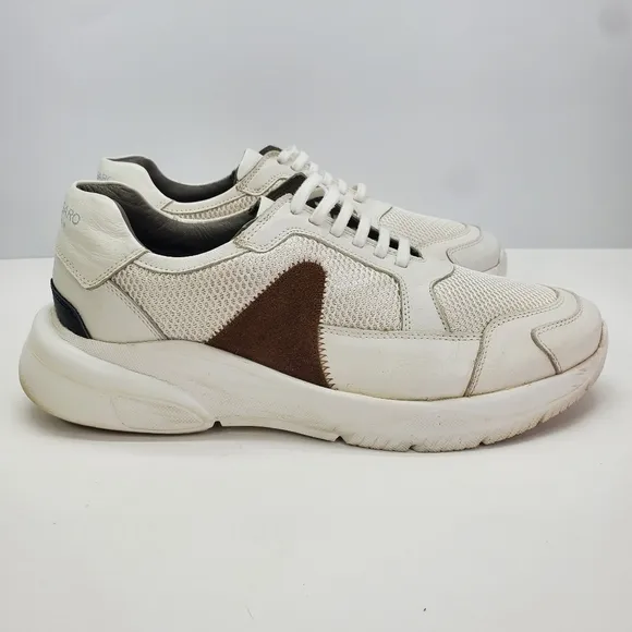 Bolongaro Trevor Sneakers Men's Size 10 Shoes 44 EU White 4267