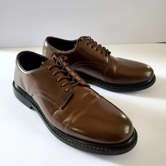 Bootmakers Brown Uniform Men's Shoes Size 8