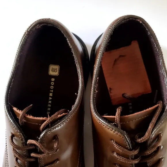 Bootmakers Brown Uniform Men's Shoes Size 8