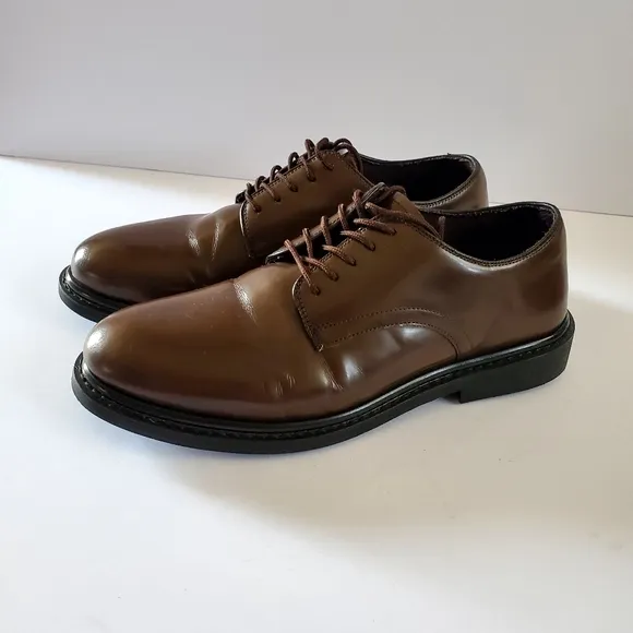 Bootmakers Brown Uniform Men's Shoes Size 8