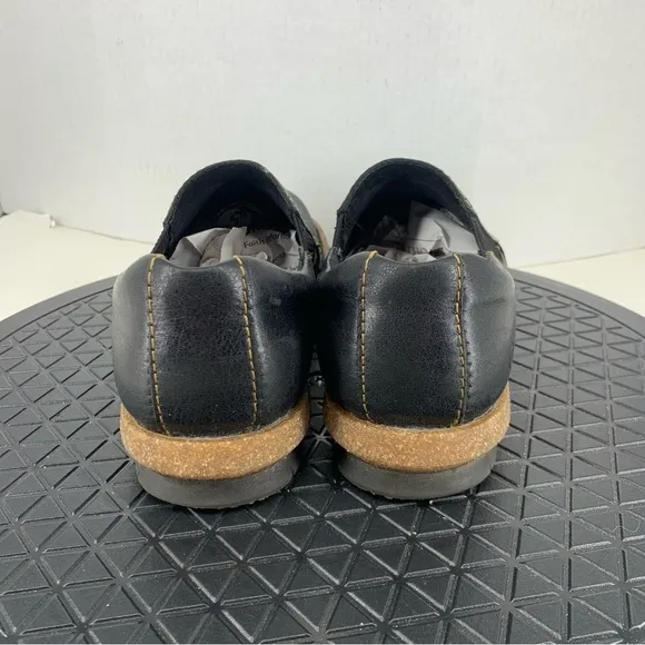 Born Men 42 Size 10 Shoes Black Leather Bryson Clogs Slip On Loafers Sneakers
