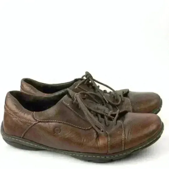Born men’s flats size 44 10 M/W leather oxfords
