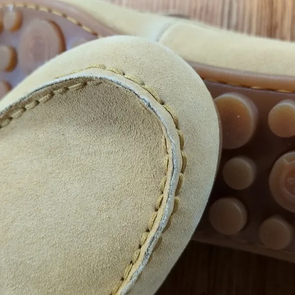Born Suede Driving Moccasins Size 8.5