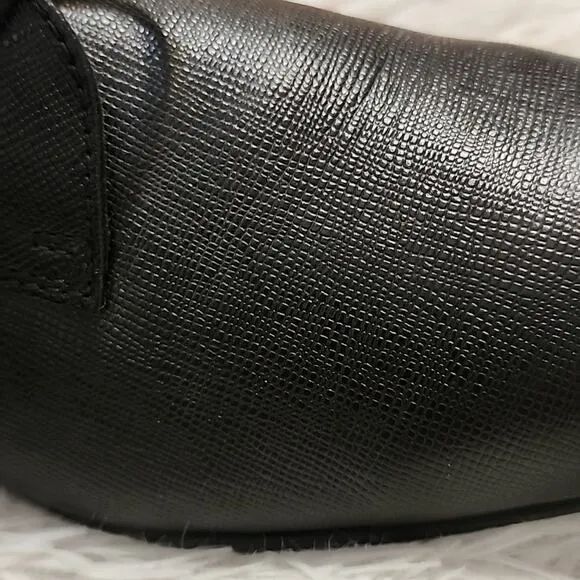 BP. ALBERT PLAIN TOE DERBY IN BLACK SAFFIANO MENS SIZE 13