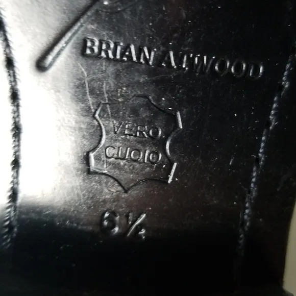 BRIAN ATWOOD Dita Flat Leather Riding Boots!