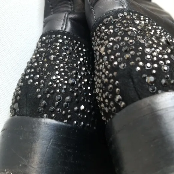 BRIAN ATWOOD Dita Flat Leather Riding Boots!