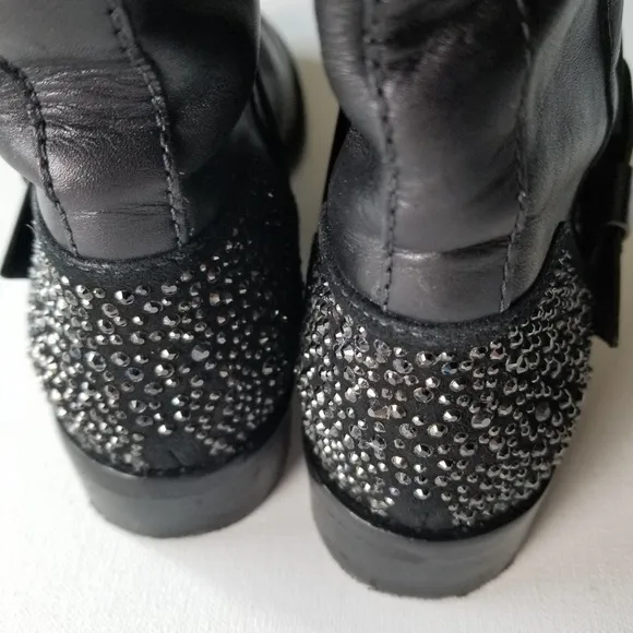 BRIAN ATWOOD Dita Flat Leather Riding Boots!