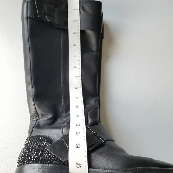 BRIAN ATWOOD Dita Flat Leather Riding Boots!