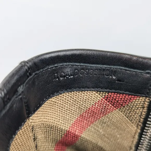 BURBERRY - Flat Boots Moto Brit Biker Jude Size EU 40