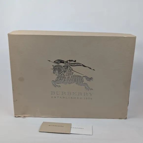BURBERRY - Flat Boots Moto Brit Biker Jude Size EU 40