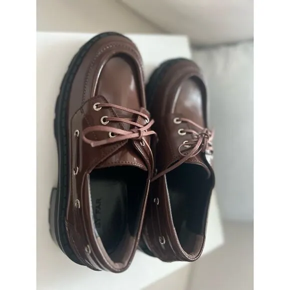 BY FAR Stanley 50mm platform loafers 39
