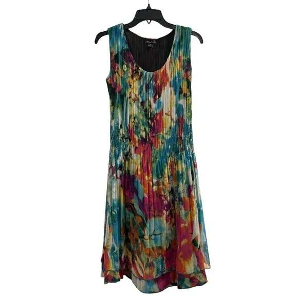 Caeliann Colorful Flowy Dress - Size Medium