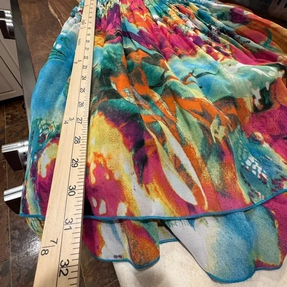Caeliann Colorful Flowy Dress - Size Medium