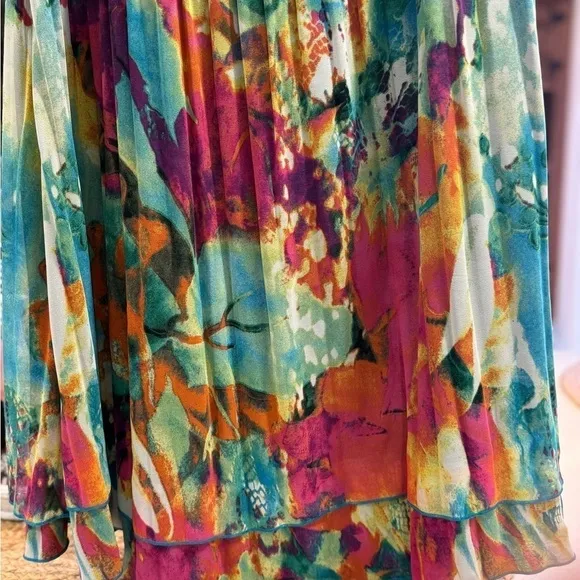 Caeliann Colorful Flowy Dress - Size Medium