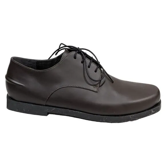 Camper Mortimer Men's Brown Leather Lace-up Casual Shoes - Euro 46, US 13